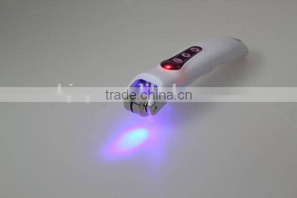 newest multifunctional DNS 540 derma rolle microcurrent led light machine with photon and galvanic therapy