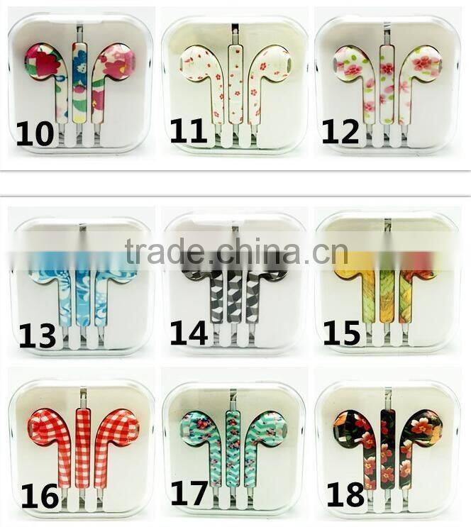 Promotional Earphone 3.5mm Music Microphone Stereo Bass In-Ear Wired Ear Phones Headset For Mobile Phone MP3/4