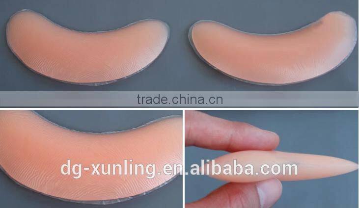silicone pushup pads triangles freebra silicone bra insert ,bikini silicone insert