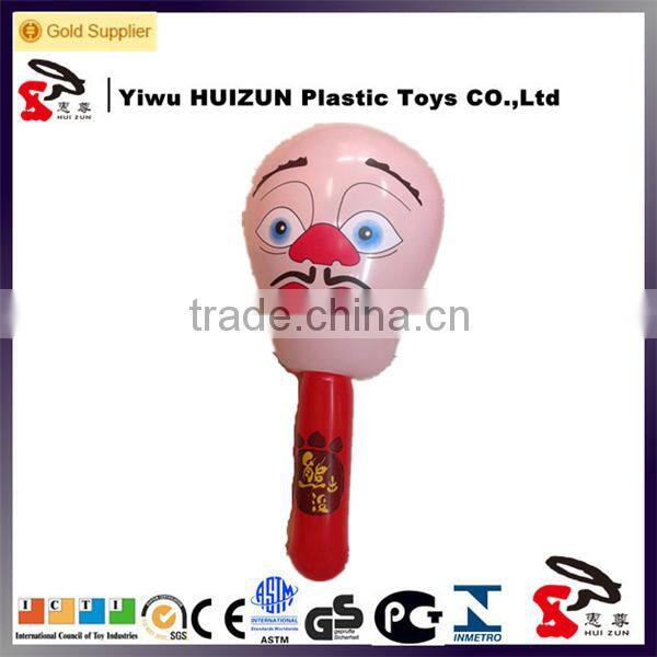 High quality PVC inflatable stick toys, inflatable animal stick for promotion