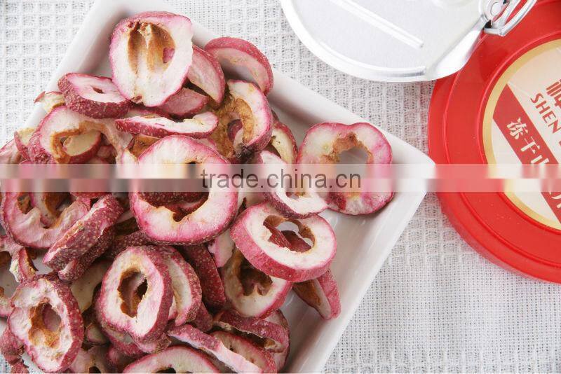 Freeze Dried Hawthorn Berry Chips