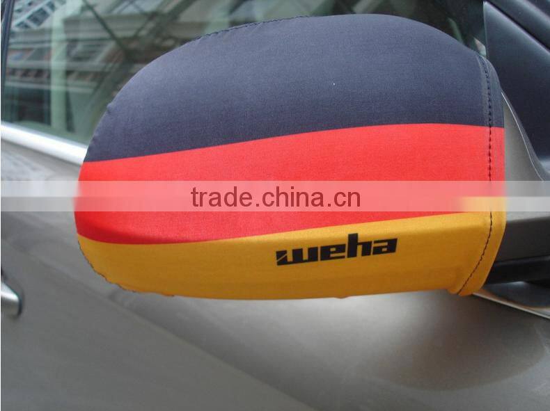 Wholesale 2016 cheapeast promotional car wing mirror cover flag/Car mirror cover flag for 2016 european cup