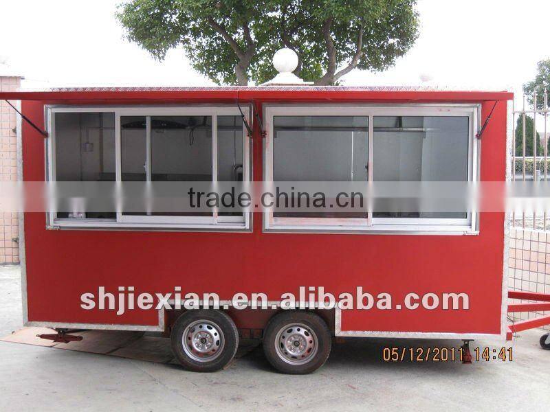 2016 Shanghai new arrival!!!JX-FS400C Hot Selling Mobile food trailer