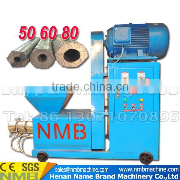 Best quality with CE&ISO wood sawdust coal rod charcoal briquette extrusion machine