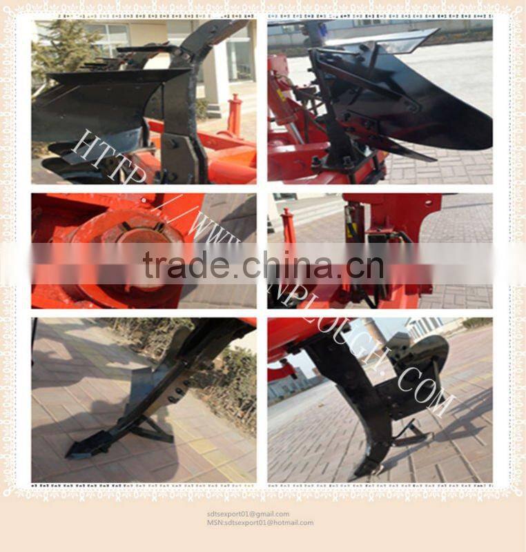 reversible plough for tillaging