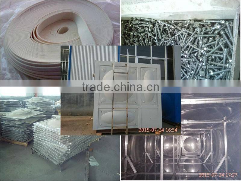 Factory price FRP square plastic water tank in newest