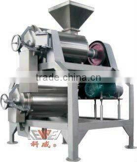wide output range full stainless steel apple pluping machine