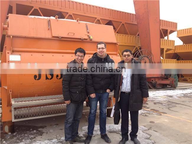 CE Approved HZS50 Ready Mix Concrete Batching Plant Calibration