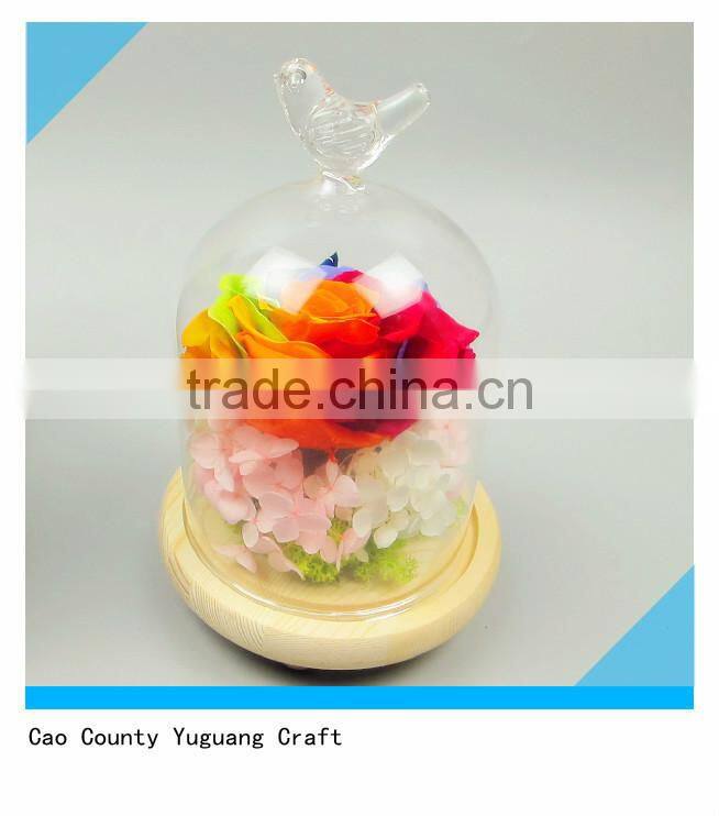 natural pine wood flower plate