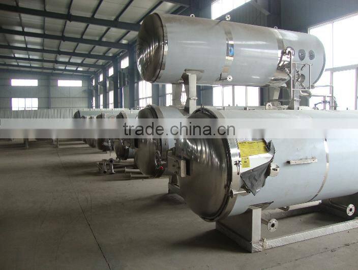 Horizontal high temperature sterilization pot/horizontal autoclave sterilizer/Stainless steel sterilization pot