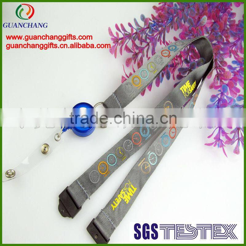 OEM promotion custom yoyo card holder with lanyard