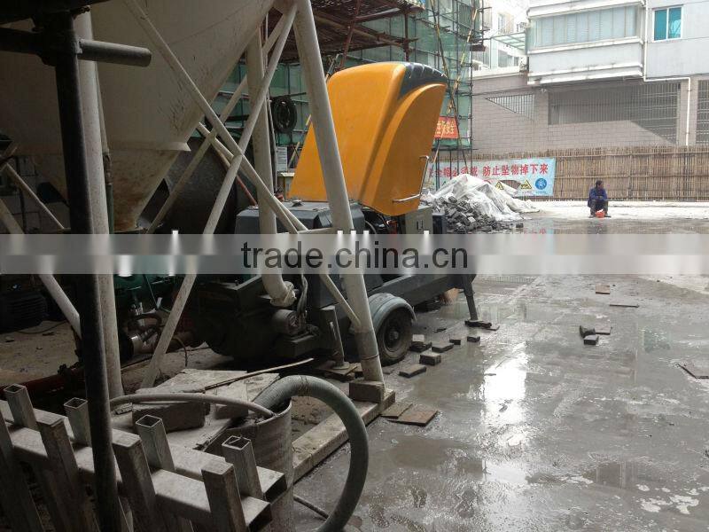 12 m3/h hydraulic concrete pump