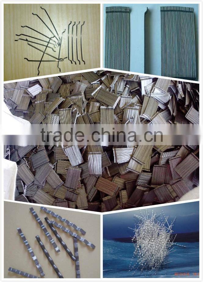 2015 high quality hook steel fiber for concrete