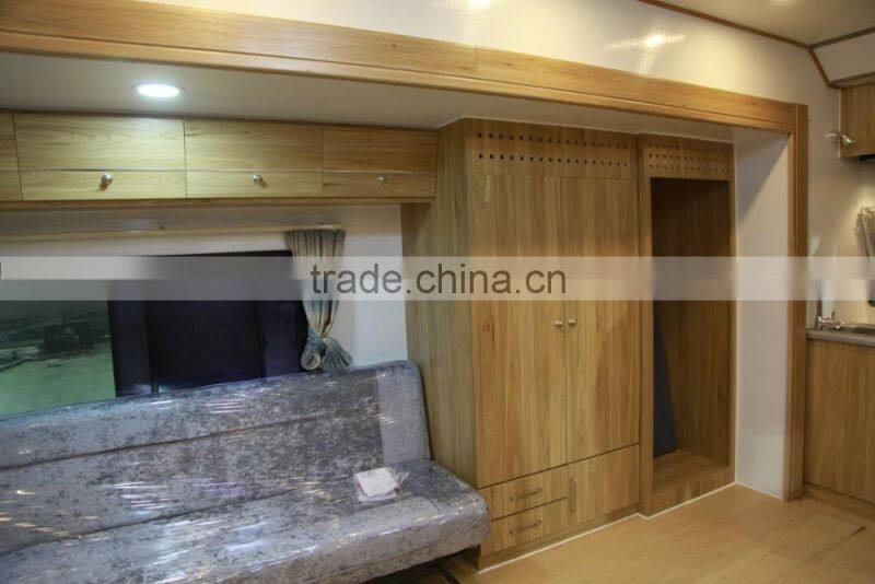 Trailer Camper Van 2-Bedroom 1-Living room 1-Bathroom 1-Kitchen with Veranda