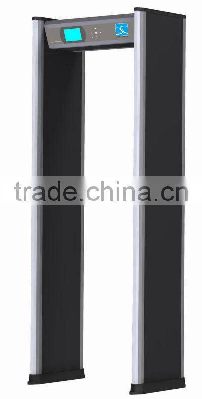 Model Door frame metal detector for railway station 6-18 zones XLD-B(LED)