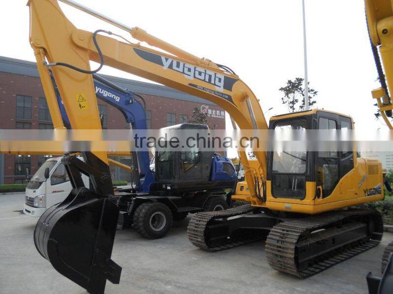 Yugong 13ton Mini Crawler Excavator WYL135 Joystick