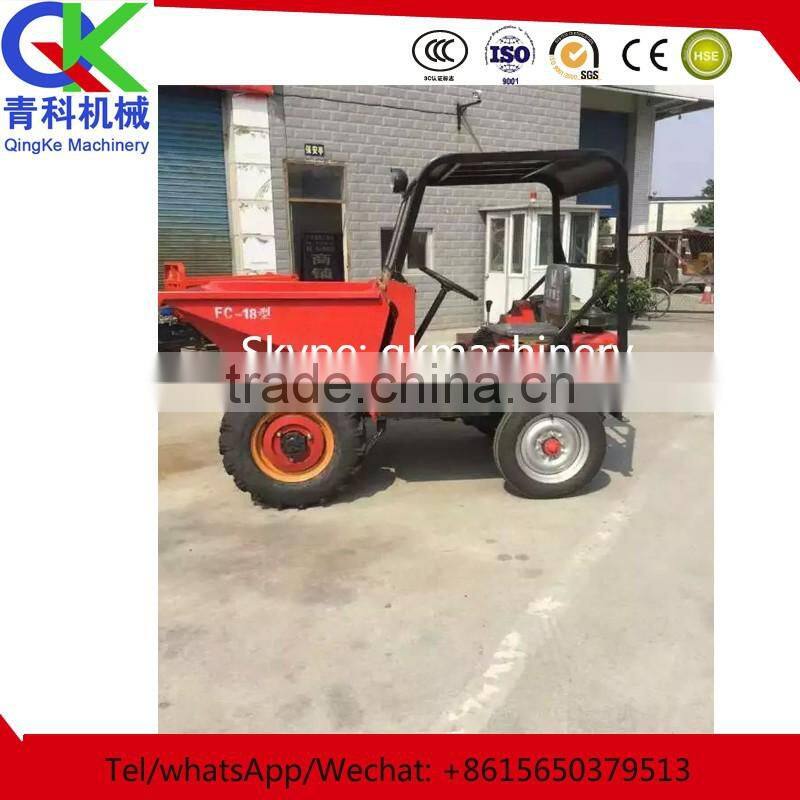 3ton Engineering dump truck tricycle loader