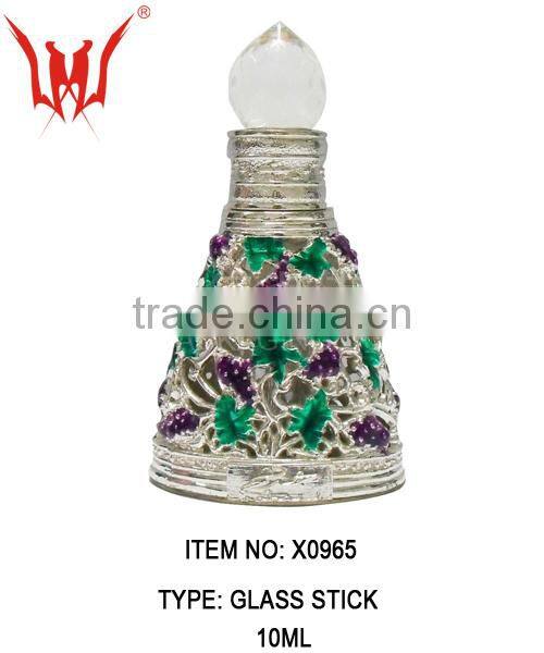 20ml/30ml/50ml/100ml Arabic Perfume Bottle,Diamond top egyptian perfume bottles for sale
