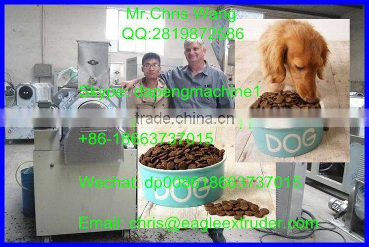 Automatic Dog food making machine/pet food processing line/dog food extruder