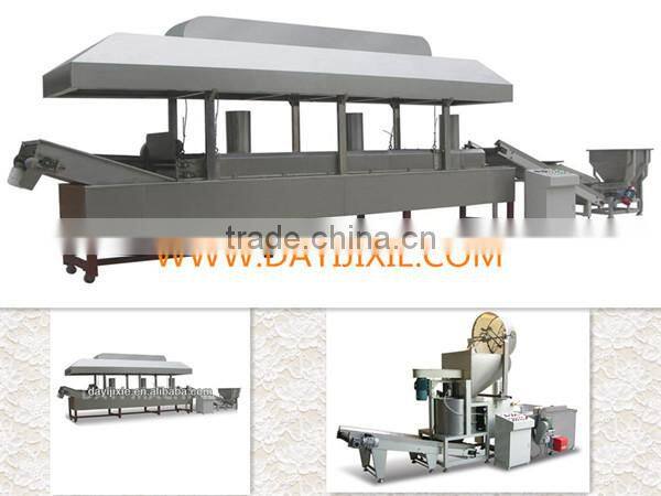 Jinan Crispy chip Fried Wheat Flour Pillow Snack food Stick Making Machine