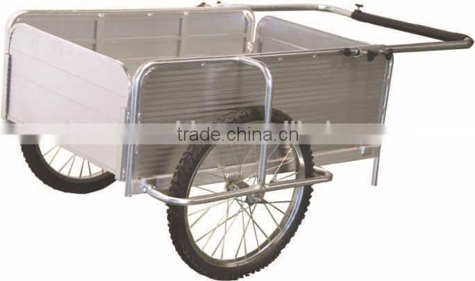 Powder-coated Frame, easy and convenient to assemble and use Tool Cart,Aluminum fold-up cart