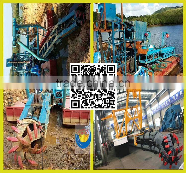 100% New Hydraulic Cutter Suction /Mud Cleaning Dredger In China