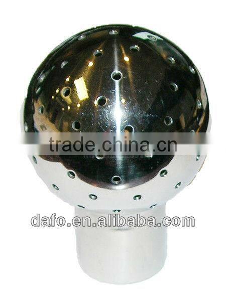 Sanitary stainless steel CIP rotary spray ball