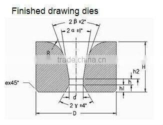 wire drawing punch die blank series made by100% raw material