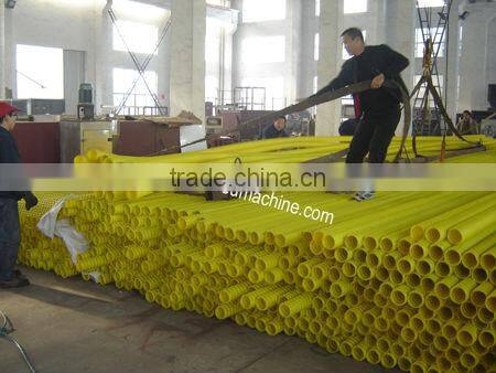 Prestressed Plastic (HDPE) Corrugated Pipe Extrusion Machine
