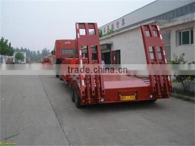 40ton Semi Trailer 3axles Low Bed Semi Trailer 40t