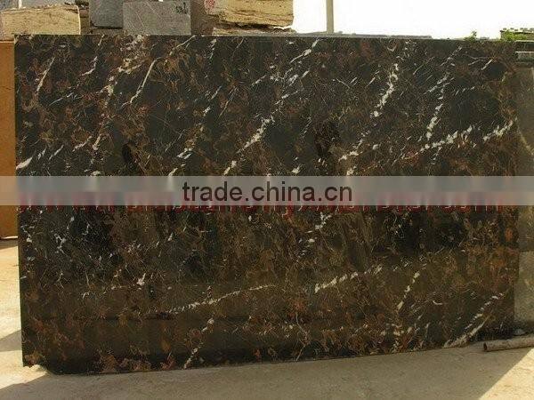 NATURAL BLACK AND GOLD (MICHAELANGELO) MARBLE SLABS