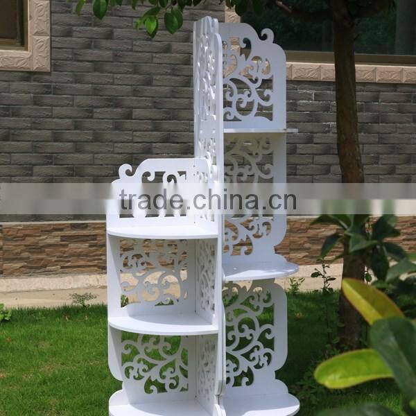 Latest style Garden Wood Flower Rack Flower display Shelf Plant Stand