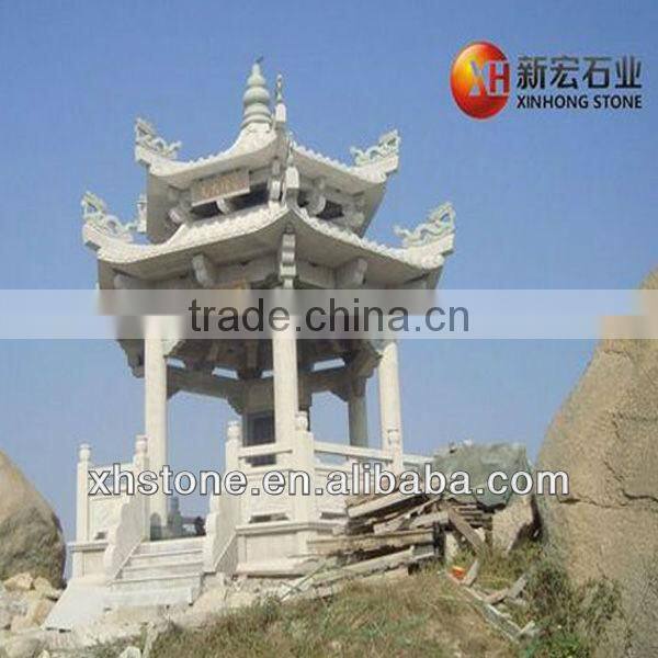 Chinese Outdoor Stone Pavilion