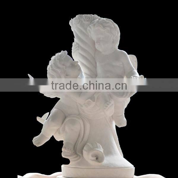 Decorative Stone Indoor Water Fountain With Angel