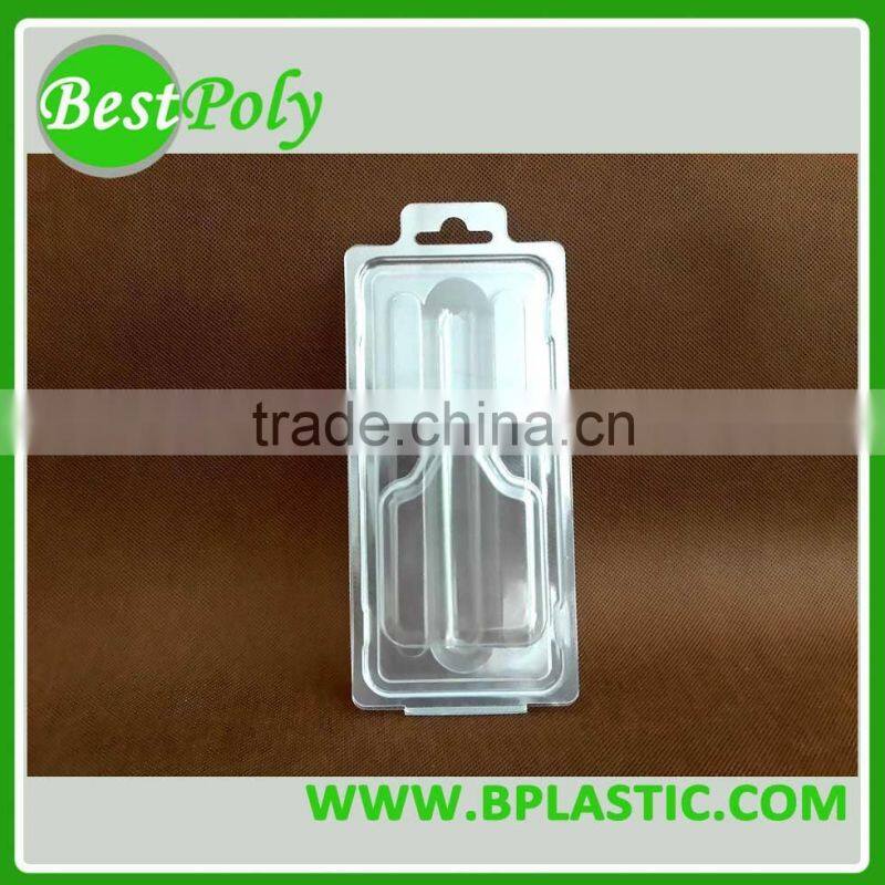 Disposable Thermoformed plastic blister packaging for cosmetic