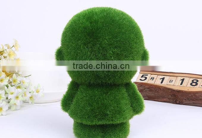 Artificial flocking bubble doll bouquet decor accessories