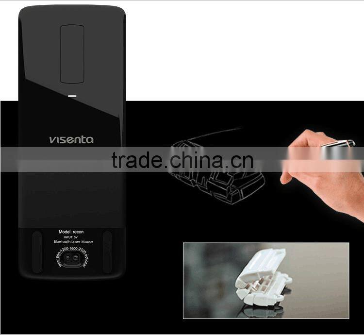 New Arrive Folding Bluetooth Wireless Laser Mouse Thin High-touch Office Gifts Portable Folding Wireless Mouse