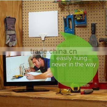 HDTV Super Thin Digital Indoor TV Antenna 35+ Miles Indoor UHF/VHF Antenna For USA, Mexico, Canada ATSC TV Antenna Factory Price