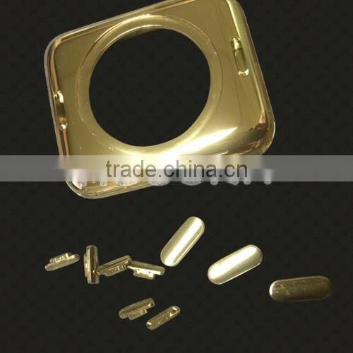 High quality 24kt gold housing for apple watch with gold buttons,for apple watch gold housing