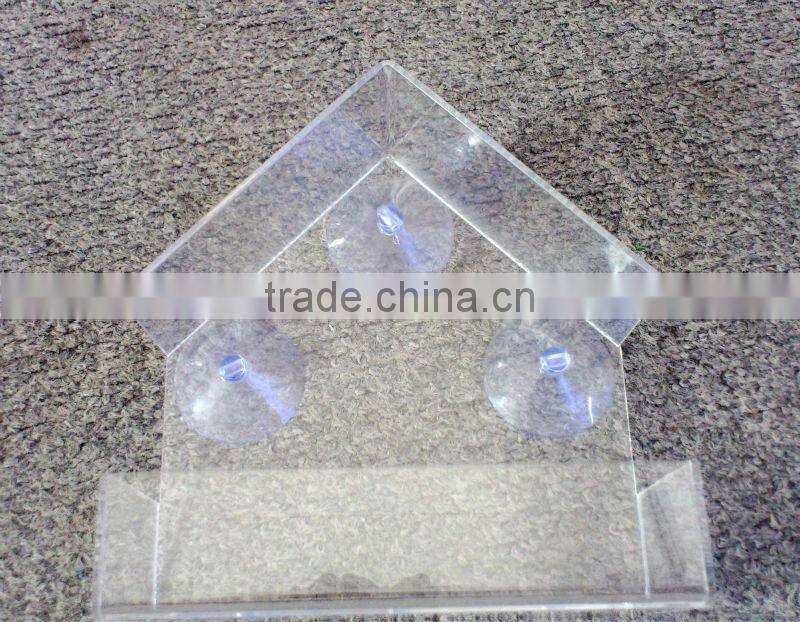 Window bird feeder/pet transparent feeder/sucker bird house