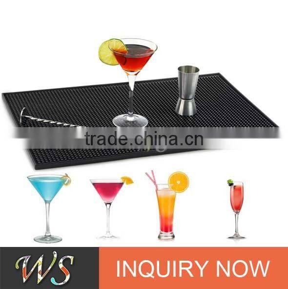 WS-MA1 Colored Rubber Serving Bar Mat with Customized Logo