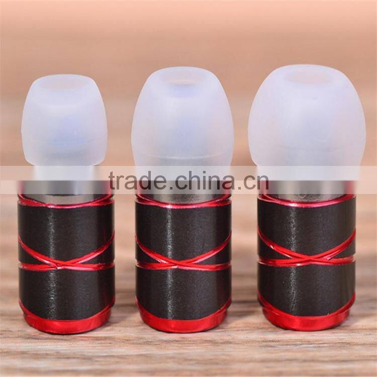 2015 new in-ear high quality silicone earphone cover transparent earphone cover