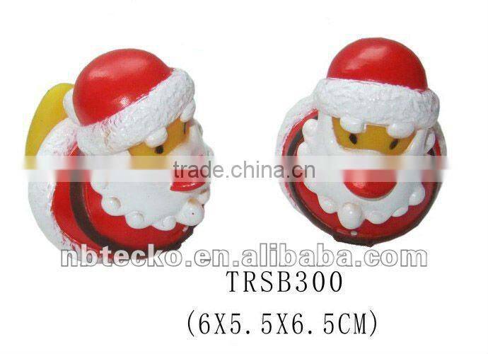 Santa claus shape PVC duck chrismas gifts