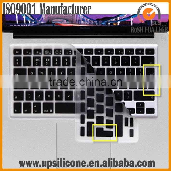 Various color keyboard protector for macbook air