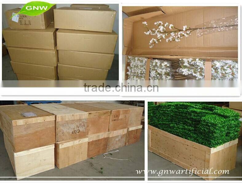 GNW FLV08 Silk Rose Bush Flower Latest Wedding Decoration Cheap Artificial Flower