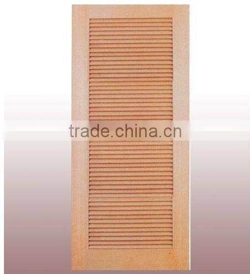 simple pine wood door