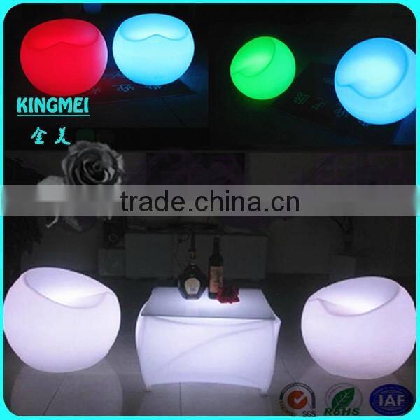 Fashion Outdoor LED light Acrylic Plexiglass Furniture