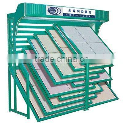 Steel material ceramic tile display,metal material ceramic tile display,ceramic tile display rack stand