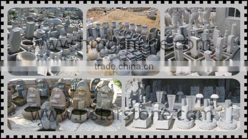 Indoor and outdoor stone garden water fountain water feature