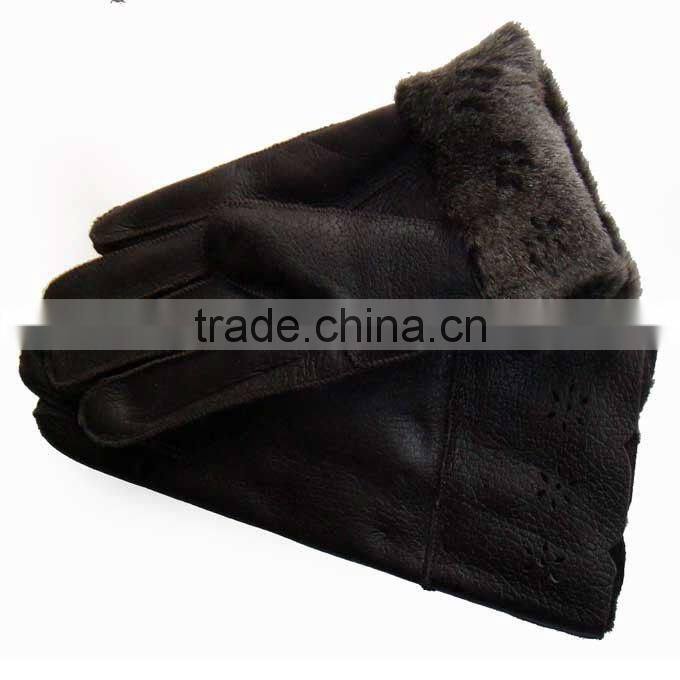 Double Face Sheepskin Winter Glove